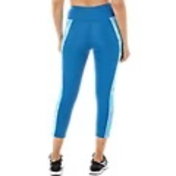 ASICS Performance Athletic Blue Capri Leggings Tights S NWT - Picture 8 of 8